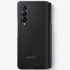 کیف کلاسوری سامسونگ مدل Flip Cover مناسب برای گوشی موبایل سامسونگ Galaxy Z Fold3 به همراه قلم نوری