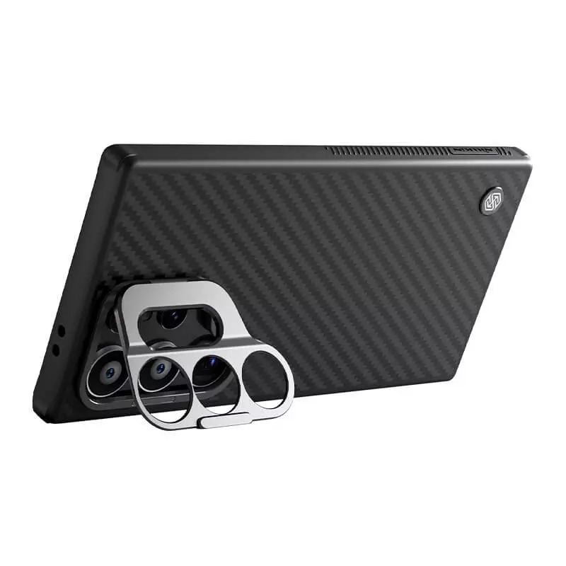 کاور نیلکین مدل CarboProp Magnetic MagSafe Hole Version مناسب برای گوشی موبایل سامسونگ Galaxy S24 Ultra
