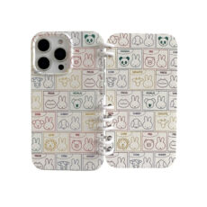 كيف کلاسوری طرح حیوانات کد 1366 مناسب برای گوشی موبایل اپل  iphone 16 promax