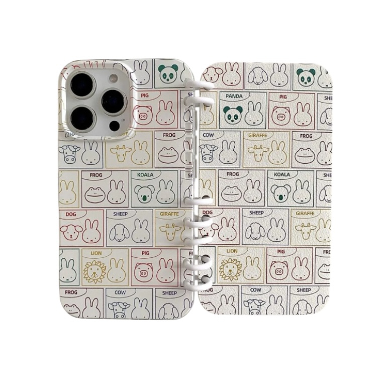 كيف کلاسوری طرح حیوانات کد 1366 مناسب برای گوشی موبایل اپل  iphone 16 promax