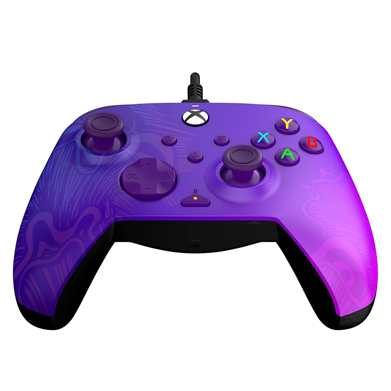 دسته بازی ایکس باکس PDP مدل REMATCH Purple Fade