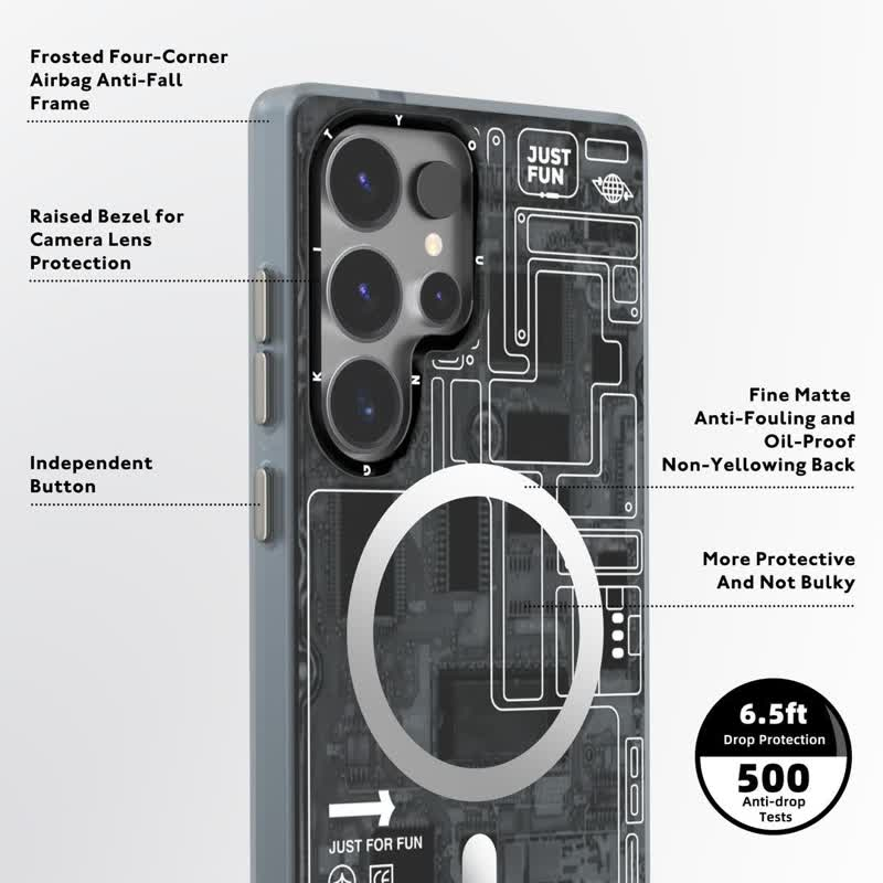 کاور یانگ کیت مدل Technology Magnetic 020 مناسب برای گوشی موبایل سامسونگ Galaxy S25 Ultra
