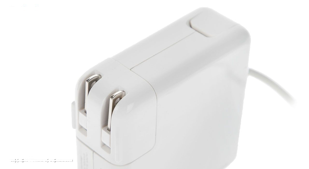 آداپتور برق 60 وات، 16.5ولت، 3.65 آمپر مدل MagSafe1 مناسب برای مک بوک