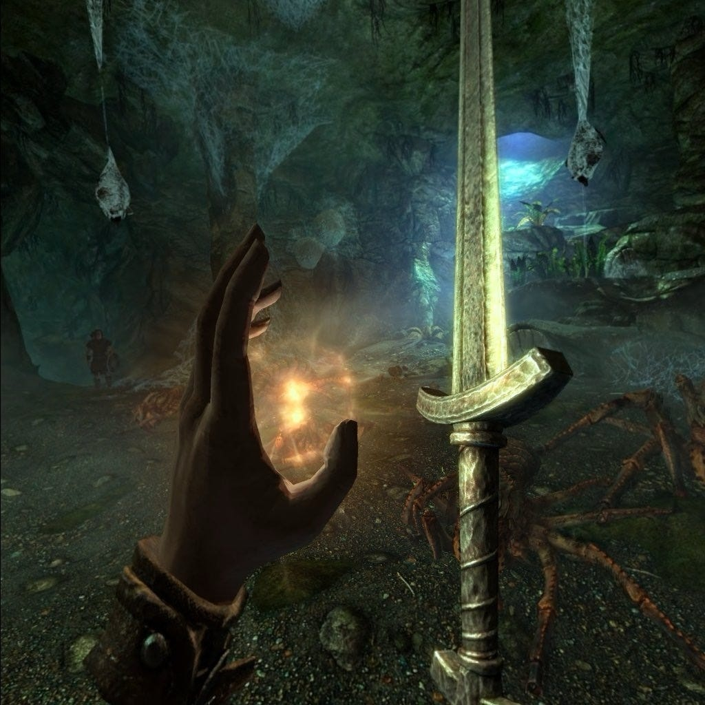 بازی Skyrim نسخه VR مخصوص PS4