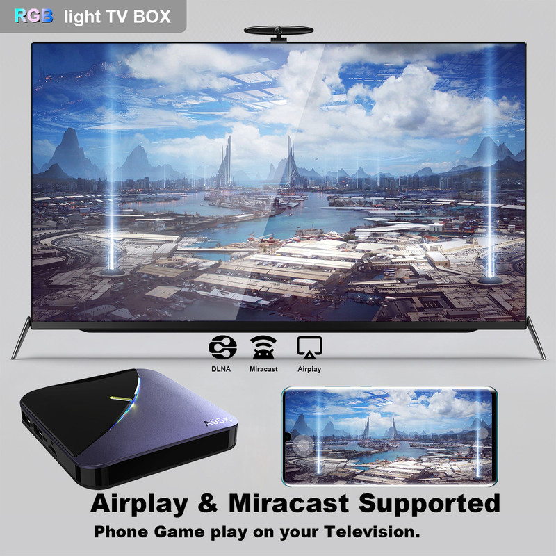 اندروید باکس آ‌95‌ایکس مدل F3 AirII 4/64GB