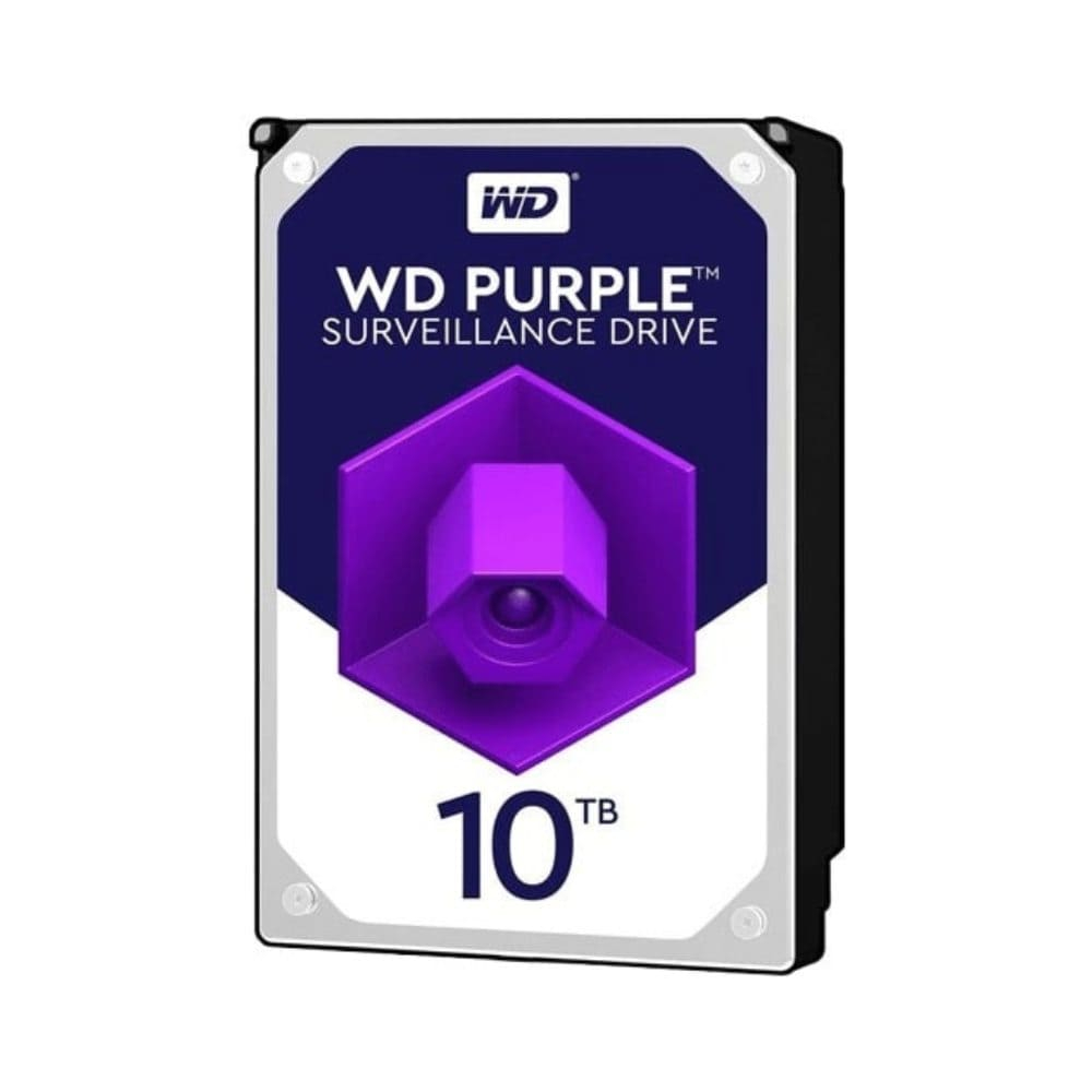 هارد دیسک وسترن دیجیتال مدل PURPLE WD100PURZ ظرفیت ۱۰ ترابایت