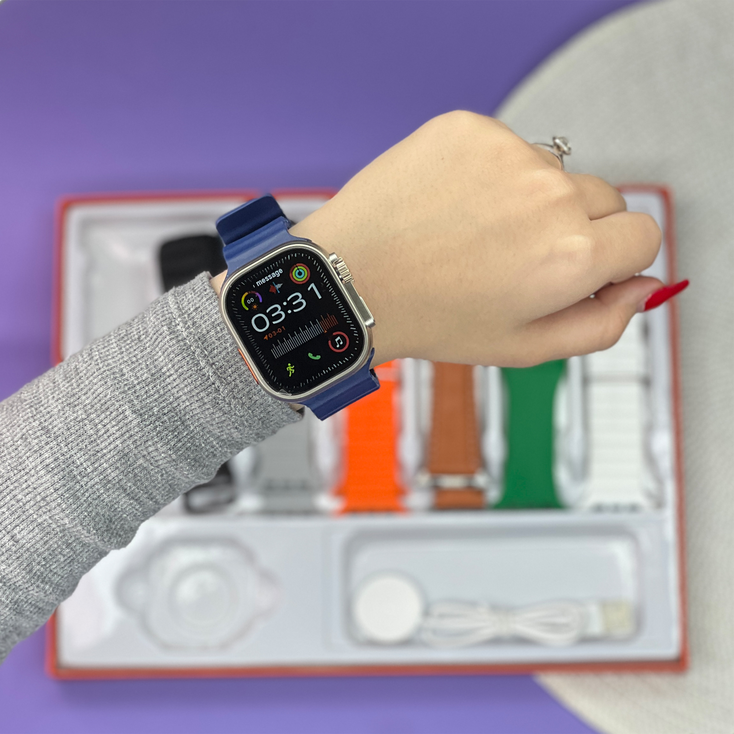 ساعت هوشمند مدل 9kw Ultra