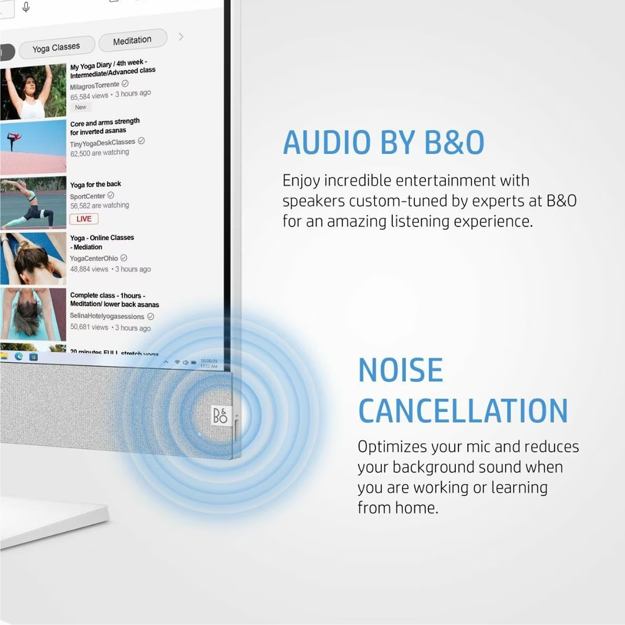 کامپیوتر همه کاره 23.8 اینچ اچ‌ پی مدل Pavilion 24 CA2187nh-i5 13400T 16GB 512SSD RTX3050