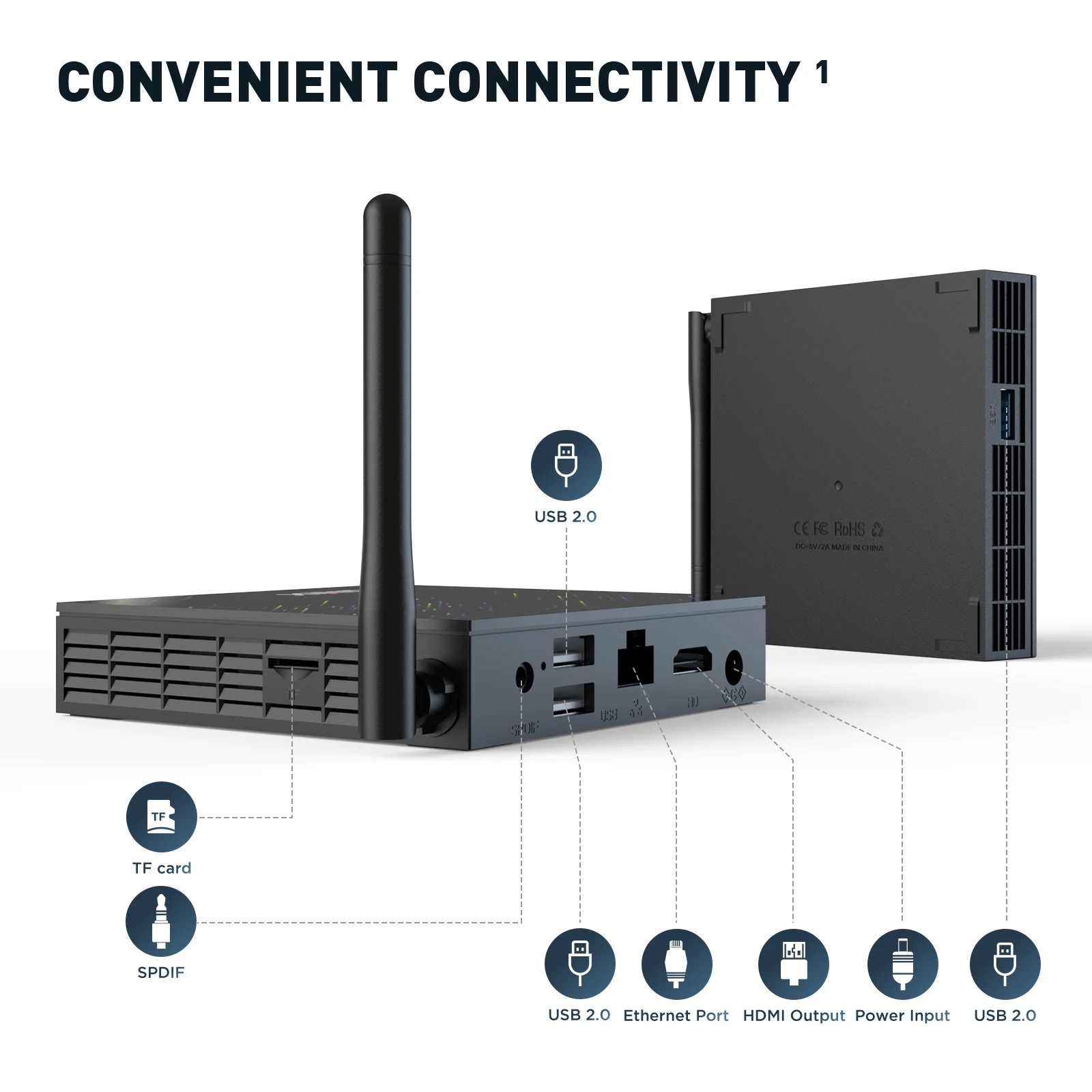 اندروید باکس تانیکس مدل TX68 32/4GB