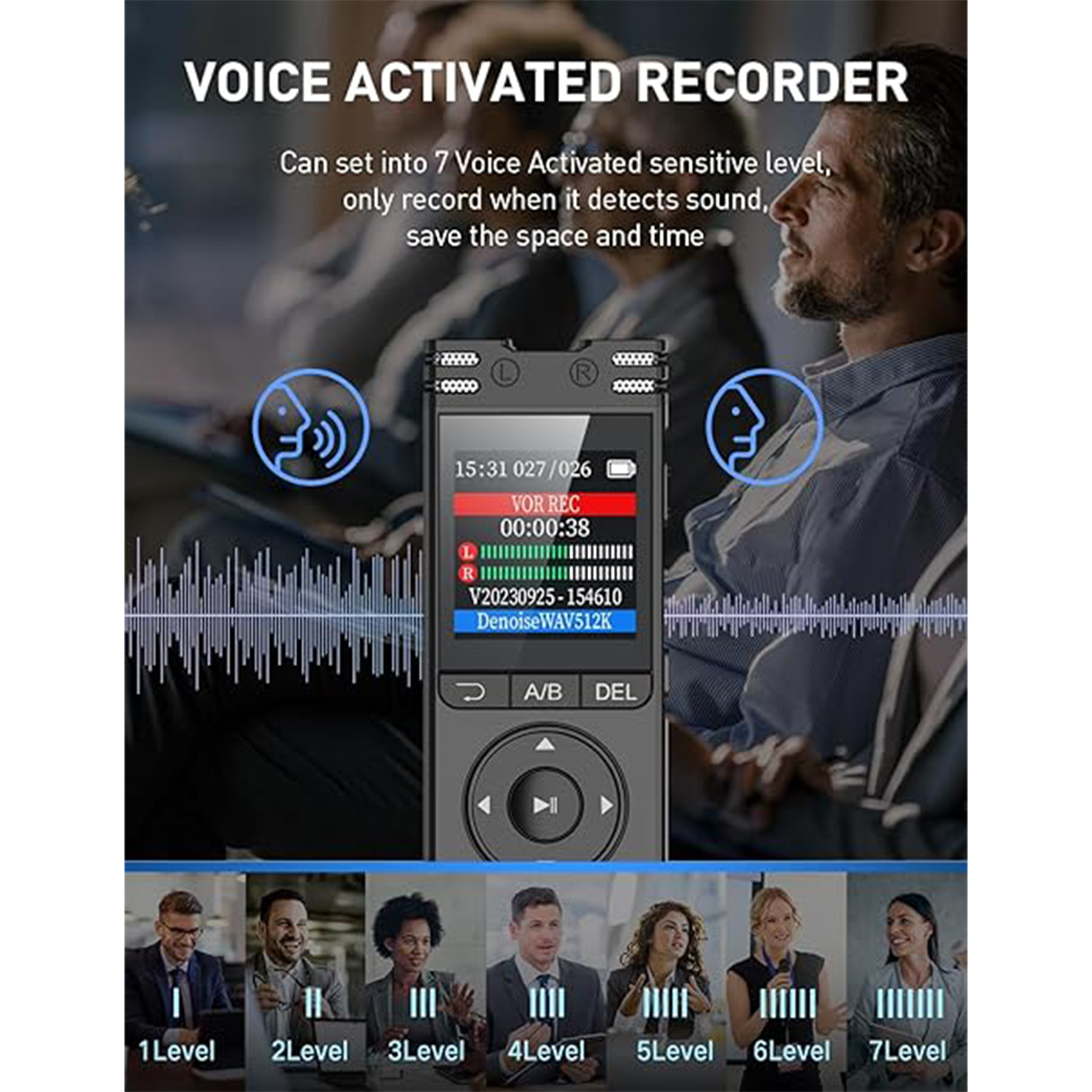 ضبط کننده دیجیتالی صدا آیریور مدل X07 32GB