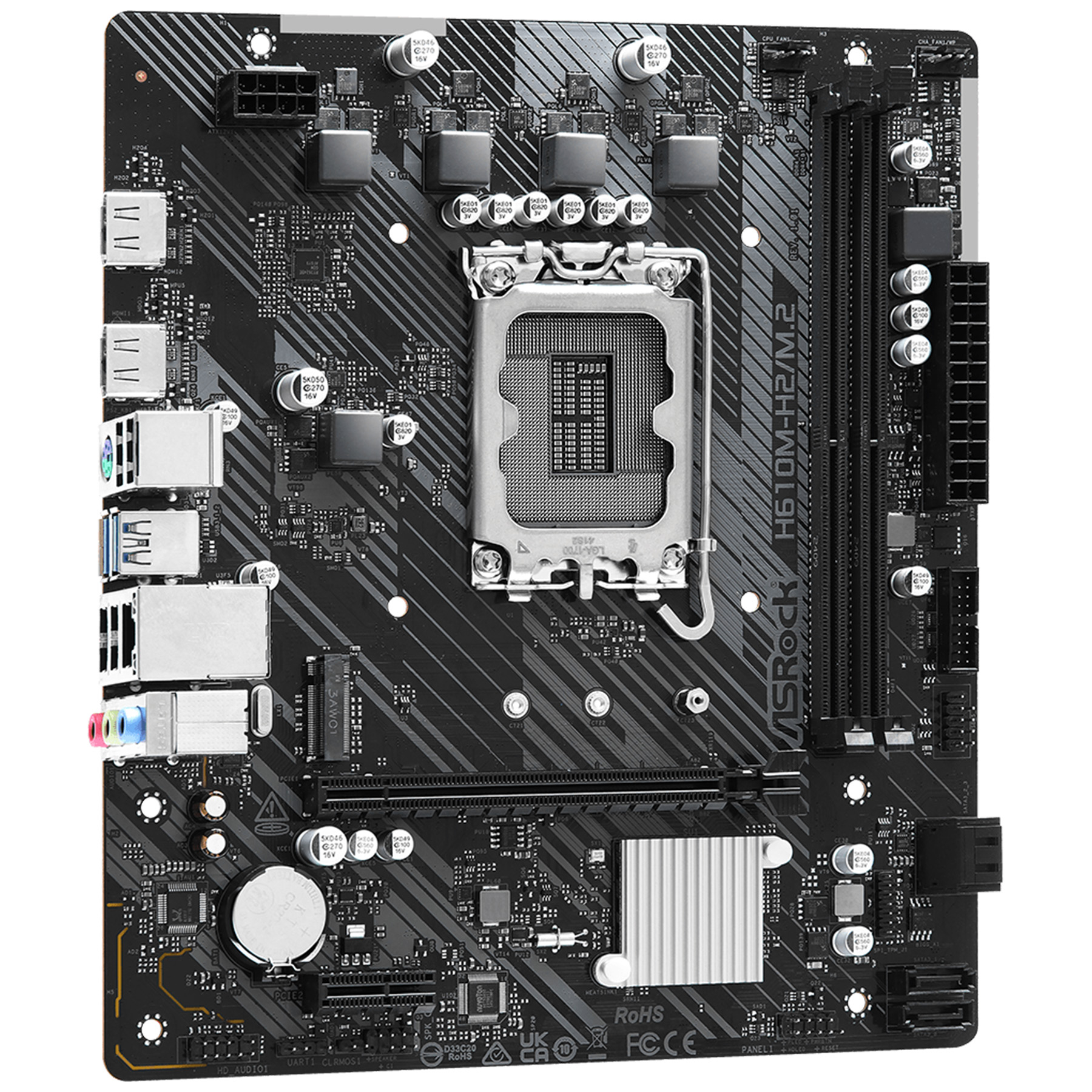 مادربرد ازراک مدل H610M-H2/M.2 D4
