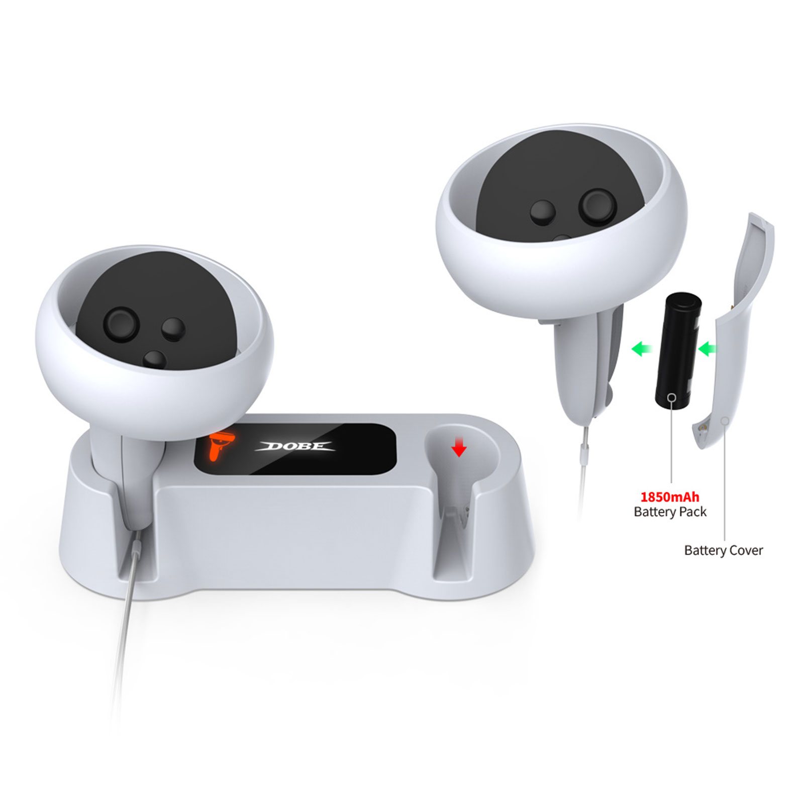 پایه شارژ دسته اکولوس دابی مدل TY-18117