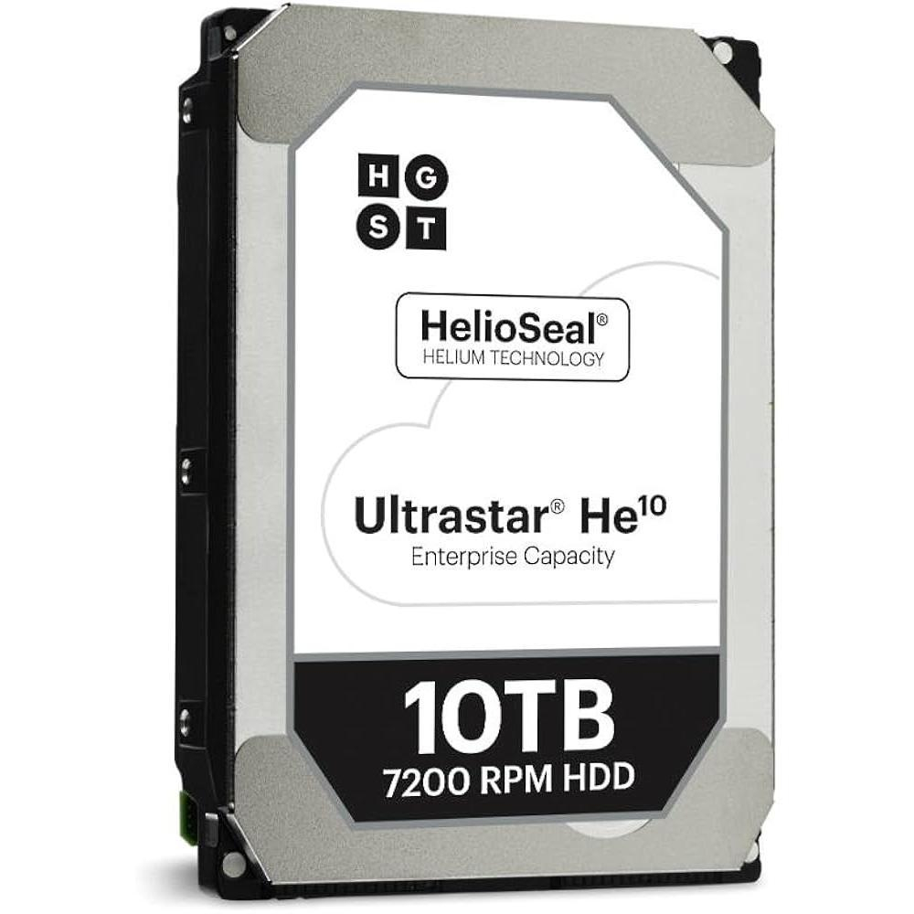 هارددیسک اینترنال اچ جی اس تی مدل HUH721010ALE600 ظرفیت 10 ترابایت
