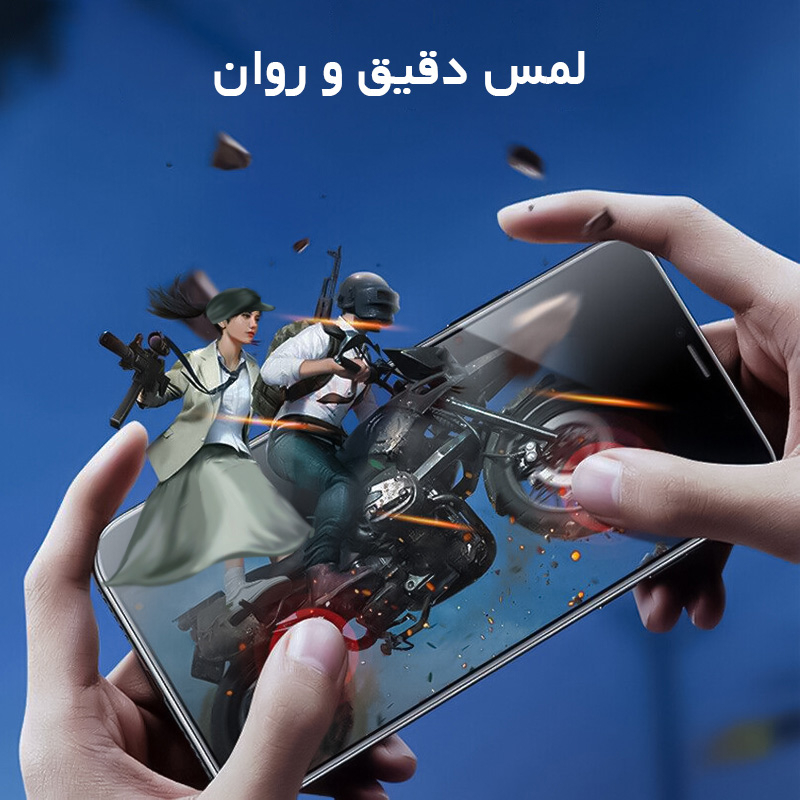 محافظ صفحه نمایش گیمینگ راک اسپیس مدل HyGAM مناسب برای گوشی موبایل گوگل Pixel 3 به همراه محافظ پشت گوشی