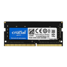 رم لپ تاپ DDR4  تک کاناله 3200  مگاهرتز کروشیال مدل 3200 ظرفیت ۱۶ گیگابایت