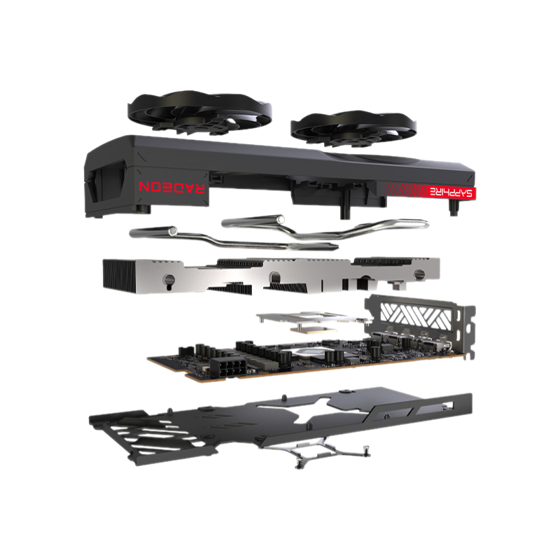 کارت گرافیک سافایر مدل PULSE AMD Radeon RX 7600 Gaming OC 8GB