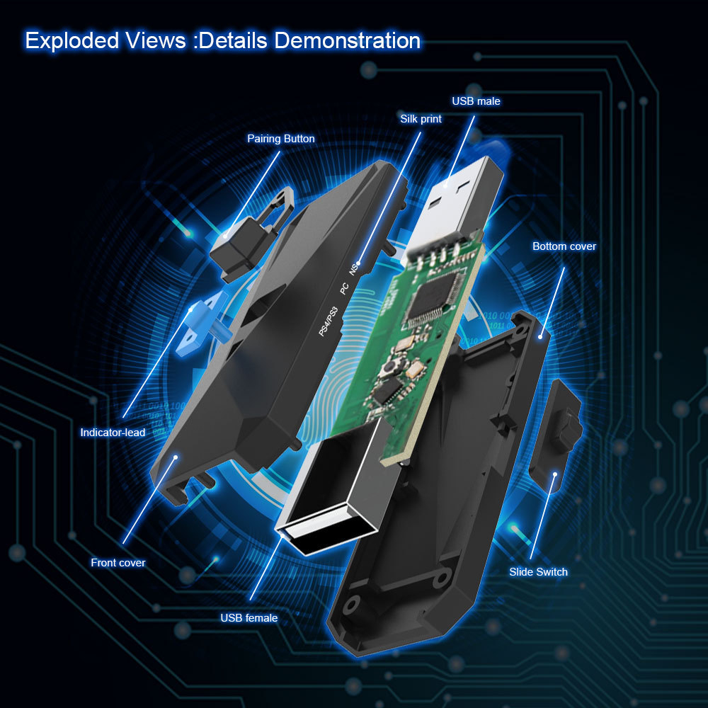 مبدل هدفون و دسته بازی پلی استیشن مدل P5146