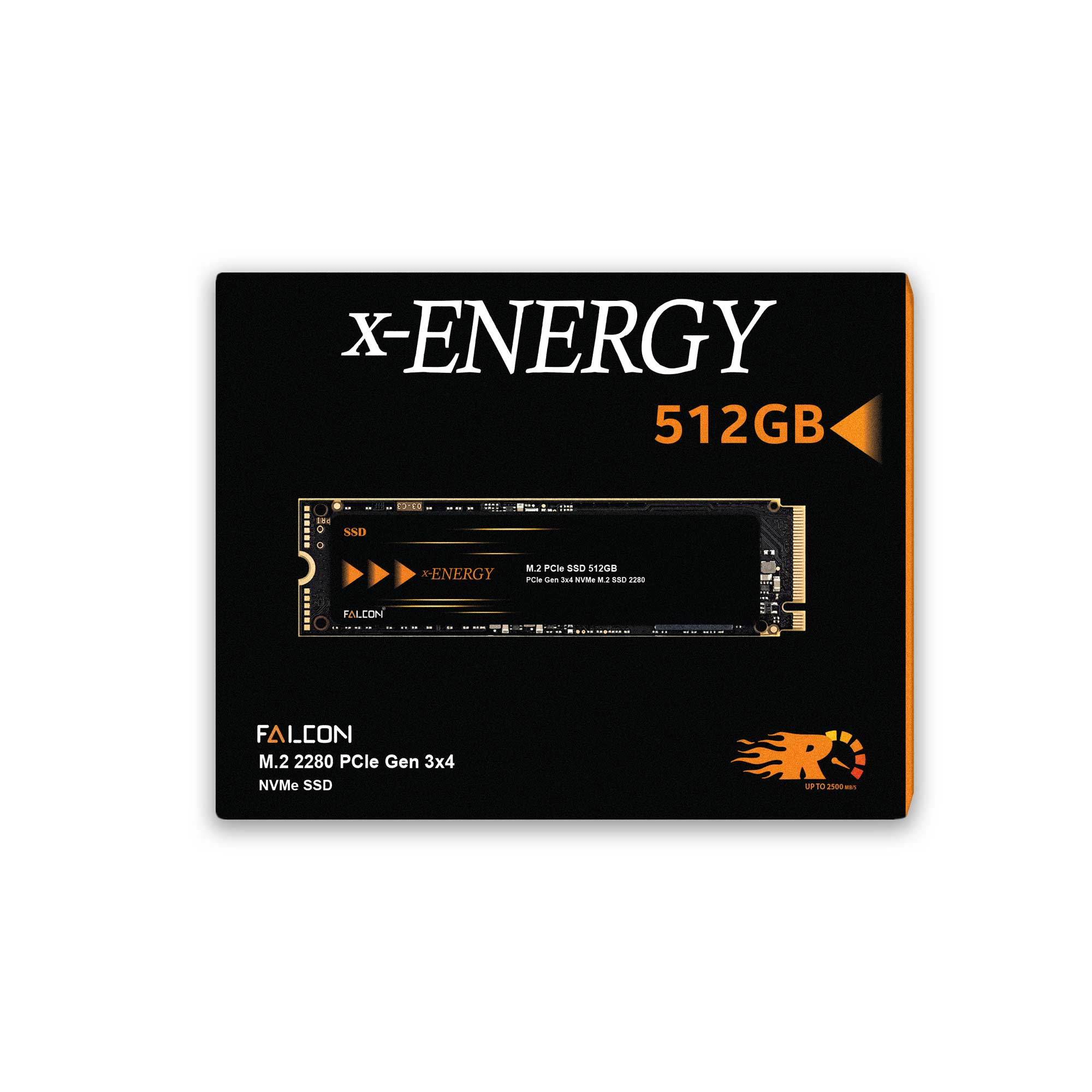 اس اس دی اینترنال ایکس-انرژی مدل FALCON M.2 NVME PCIE 3.0 2280 ظرفیت 512 گیگابایت