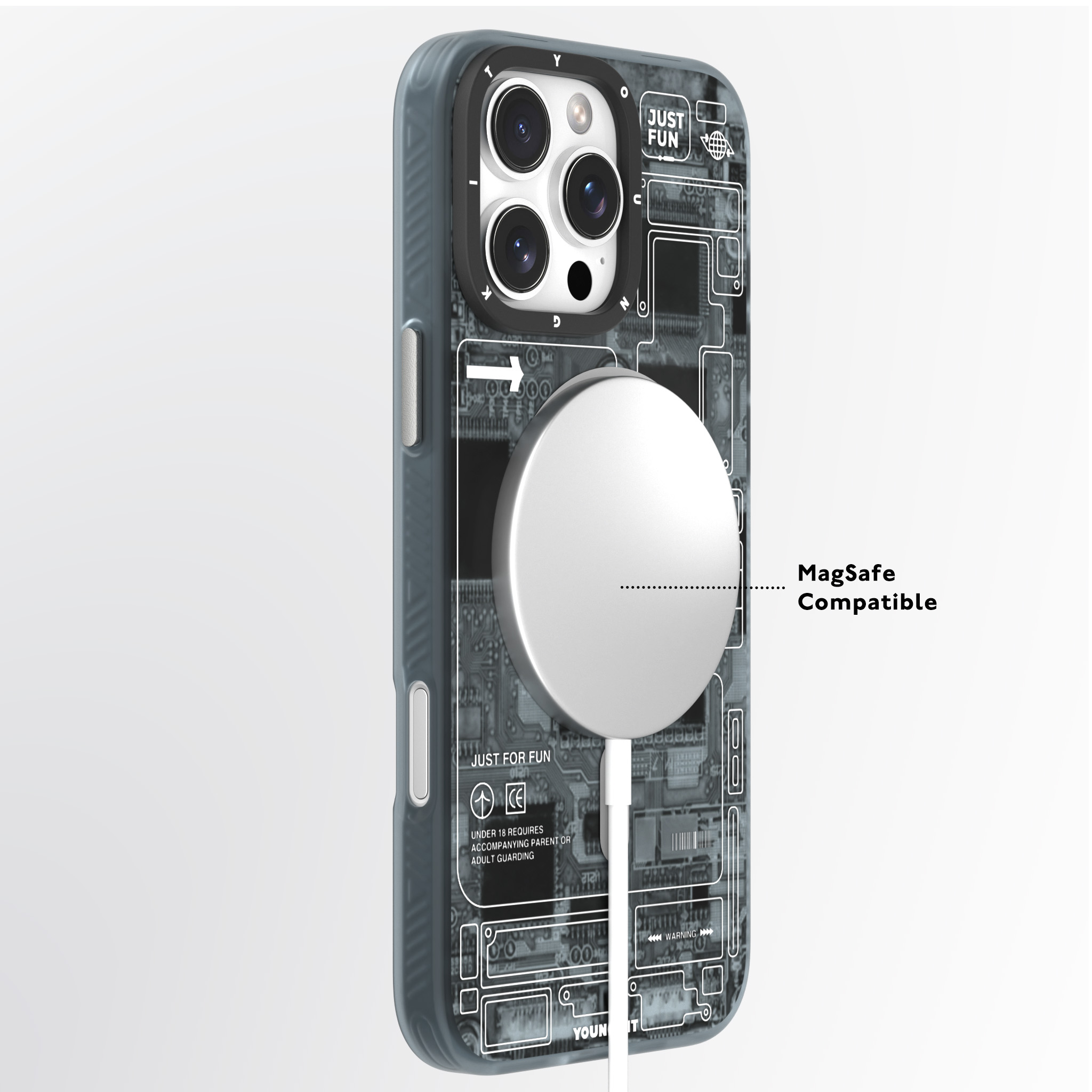 کاور یانگ کیت مدل Technology کد CX020 مناسب برای گوشی موبایل اپل IPHONE 16