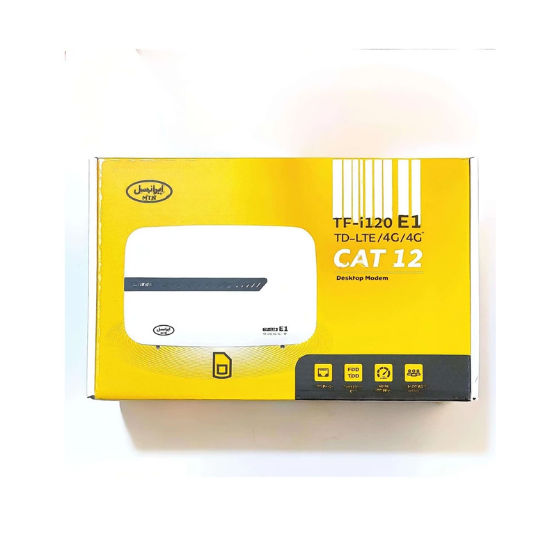 مودم فول اپراتور 4G/TD-LTE ایرانسل مدل TF i120-E1