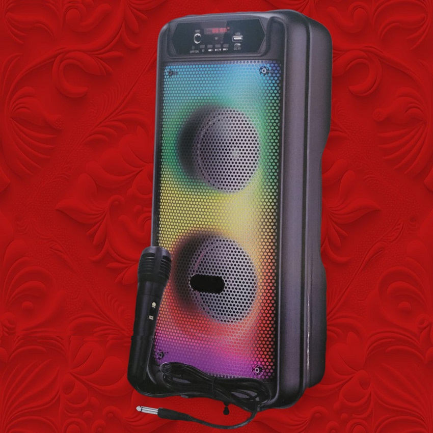 اسپیکر بلوتوثی قابل حمل مدل FLAME LIGHT