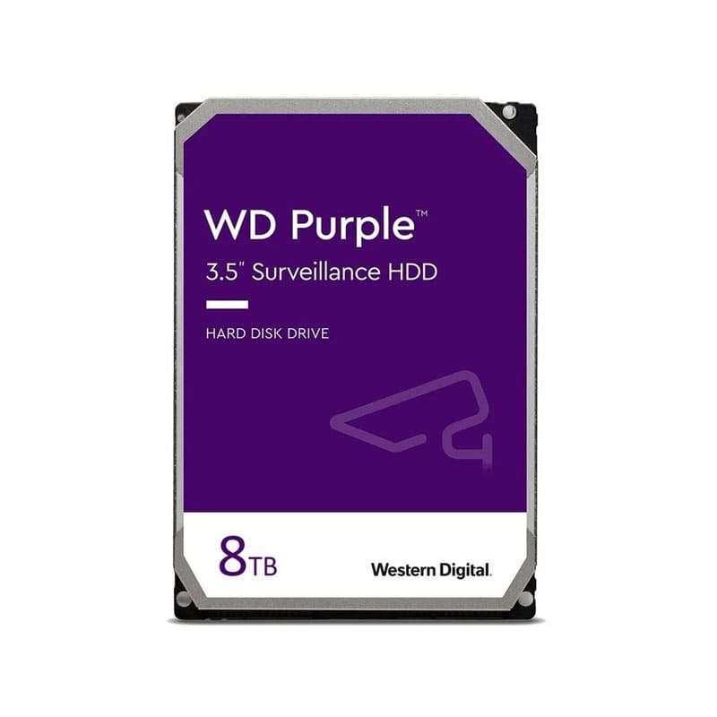 هارددیسک اینترنال وسترن دیجیتال مدل Purple WD85PURZ ظرفیت 8 ترابایت