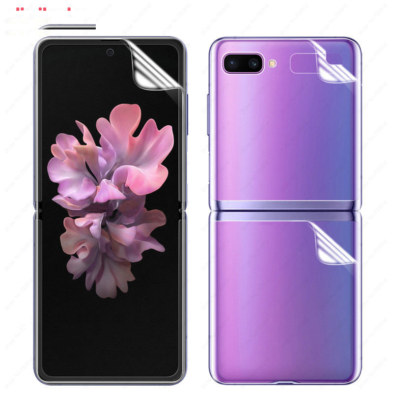 محافظ صفحه نمایش بوف مدل Hg01 مناسب برای گوشی موبایل سامسونگ Galaxy Zfilip1 به همراه محافظ پشت گوشی