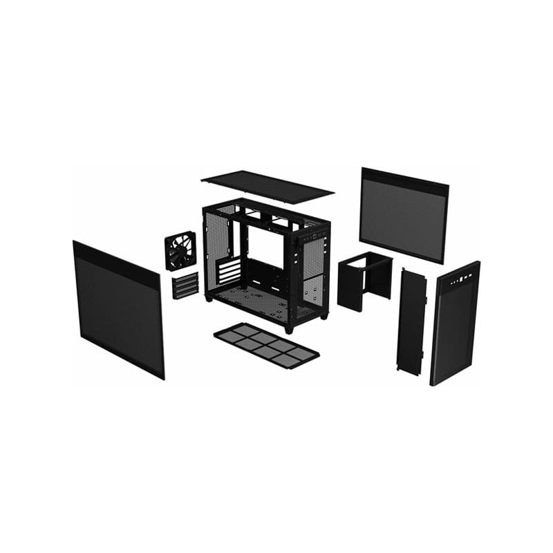 کیس کامپیوتر ایسوس مدل Prime AP201 BK