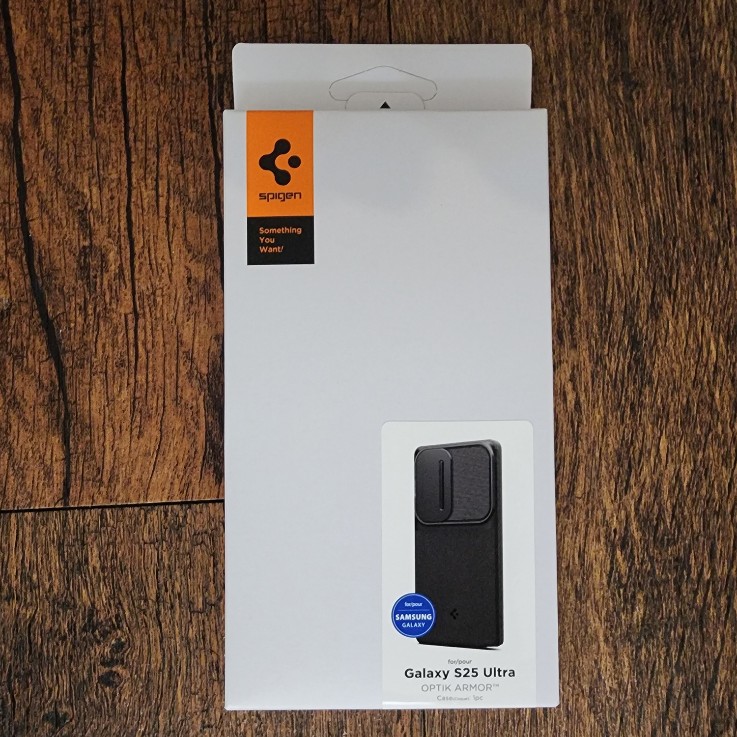 کاور اسپیگن مدل Optik Armor مناسب برای گوشی موبایل سامسونگ Galaxy S25 Ultra