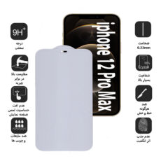 محافظ صفحه نمایش 5D بوف مدل FP33 مناسب برای گوشی موبایل اپل Iphone 12 Pro Max