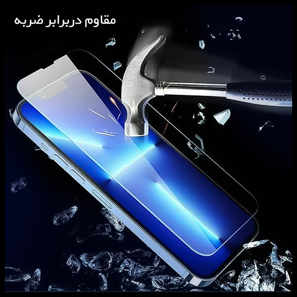 محافظ صفحه نمایش کینگ کونگ مدل SUPER GLASS 10D مناسب برای گوشی موبایل اپل iPhone 14 Pro Max