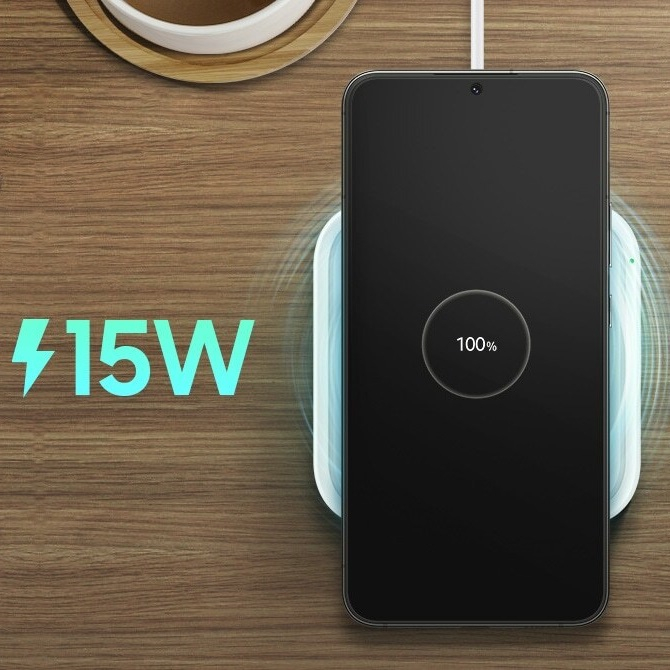 شارژر بی سیم سامسونگ مدل EP-P2400BBEGAE