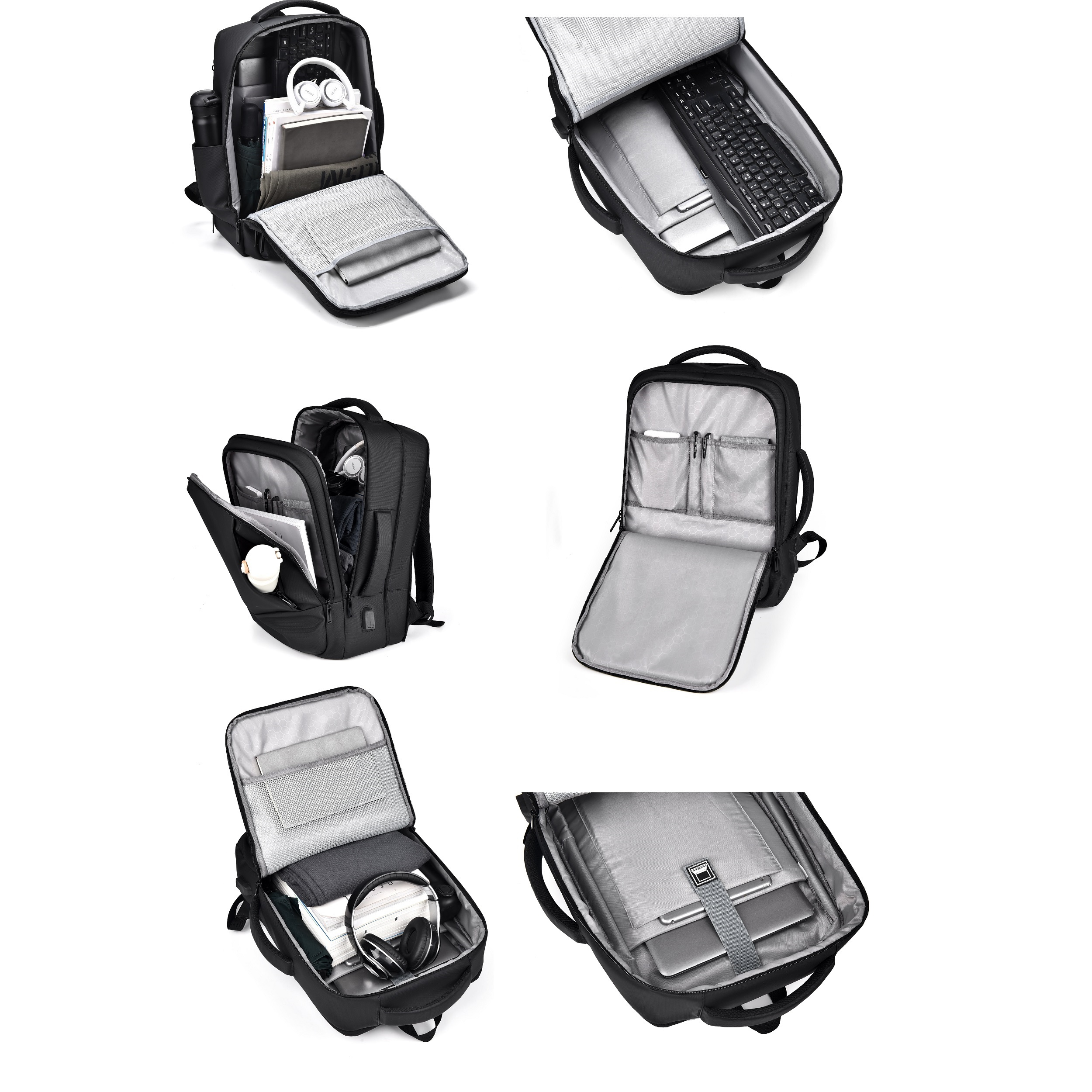 کوله پشتی لپ تاپ آلوا مدل 2103 مناسب برای لپ تاپ 14.1 تا 15.6 اینچی