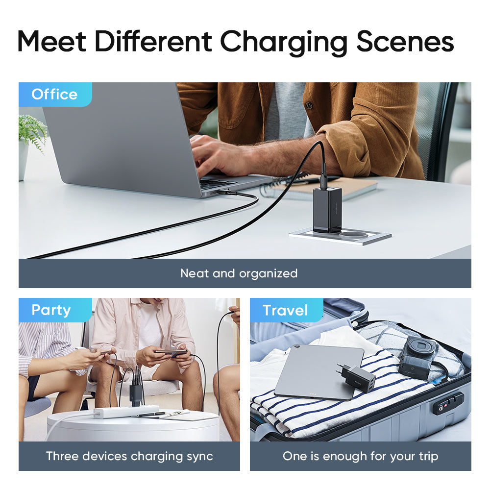 شارژر دیواری 67 وات مک دودو مدل 67W GaN5 mini