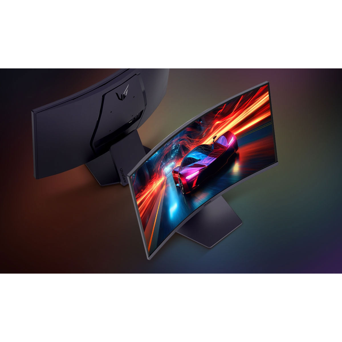 مانیتور خمیده گیمینگ ال جی مدل UltraGear 27GS60QC سایز 27 اینچ
