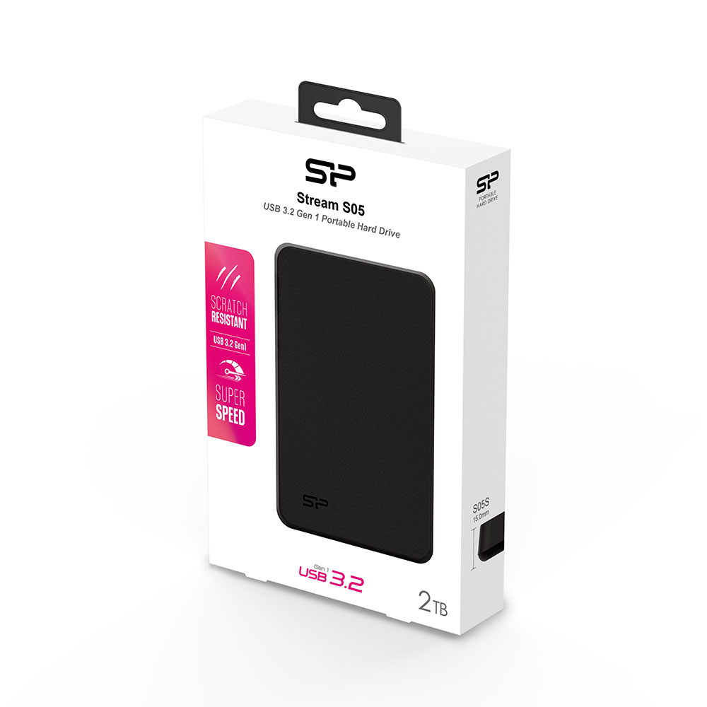 هارد اکسترنال سیلیکون پاور مدل Stream S05 ظرفیت دو ترابایت