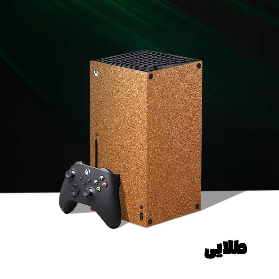 برچسب پوششی کد 02 مناسب برای کنسول بازی مایکروسافتXbox Series X مجموعه 5 عددی