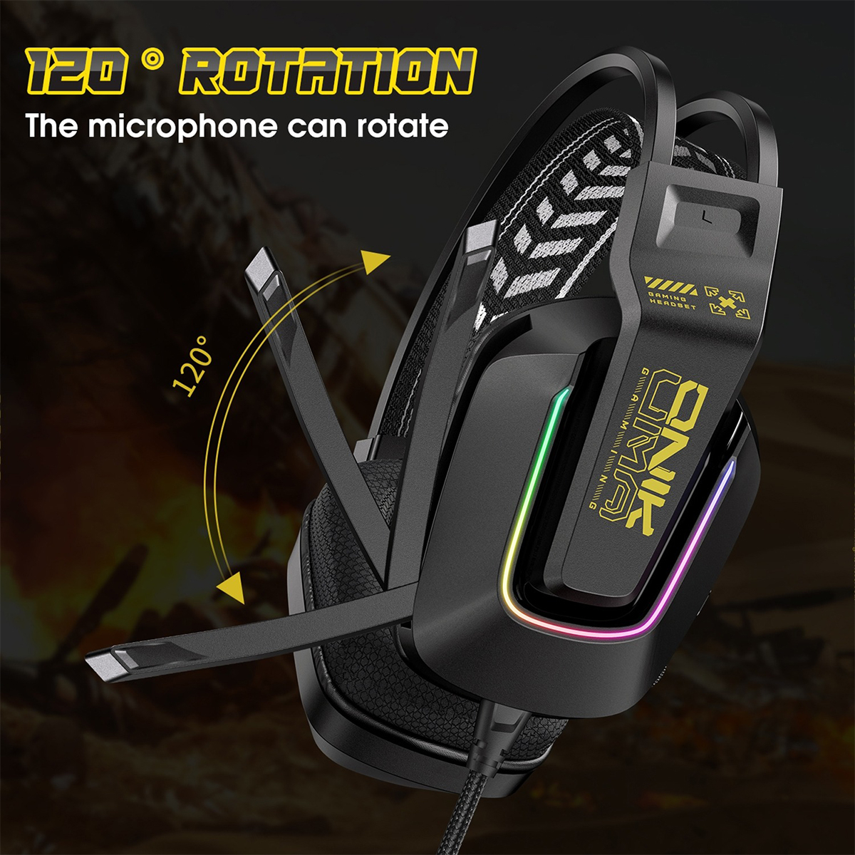 هدست گیمینگ اونیکوما مدل X13 RGB