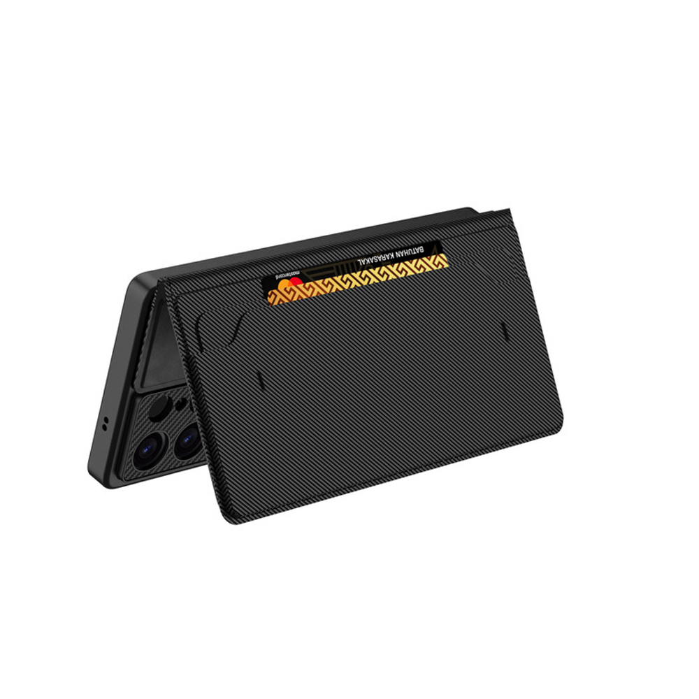 کیف کلاسوری مدل CarbonFold مناسب برای گوشی موبایل سامسونگ Galaxy S24 Ultra