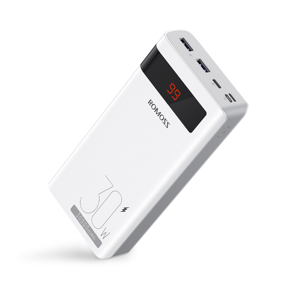 پاوربانک روموس مدل PHP30-892 ظرفیت 30000 میلی آمپرساعت