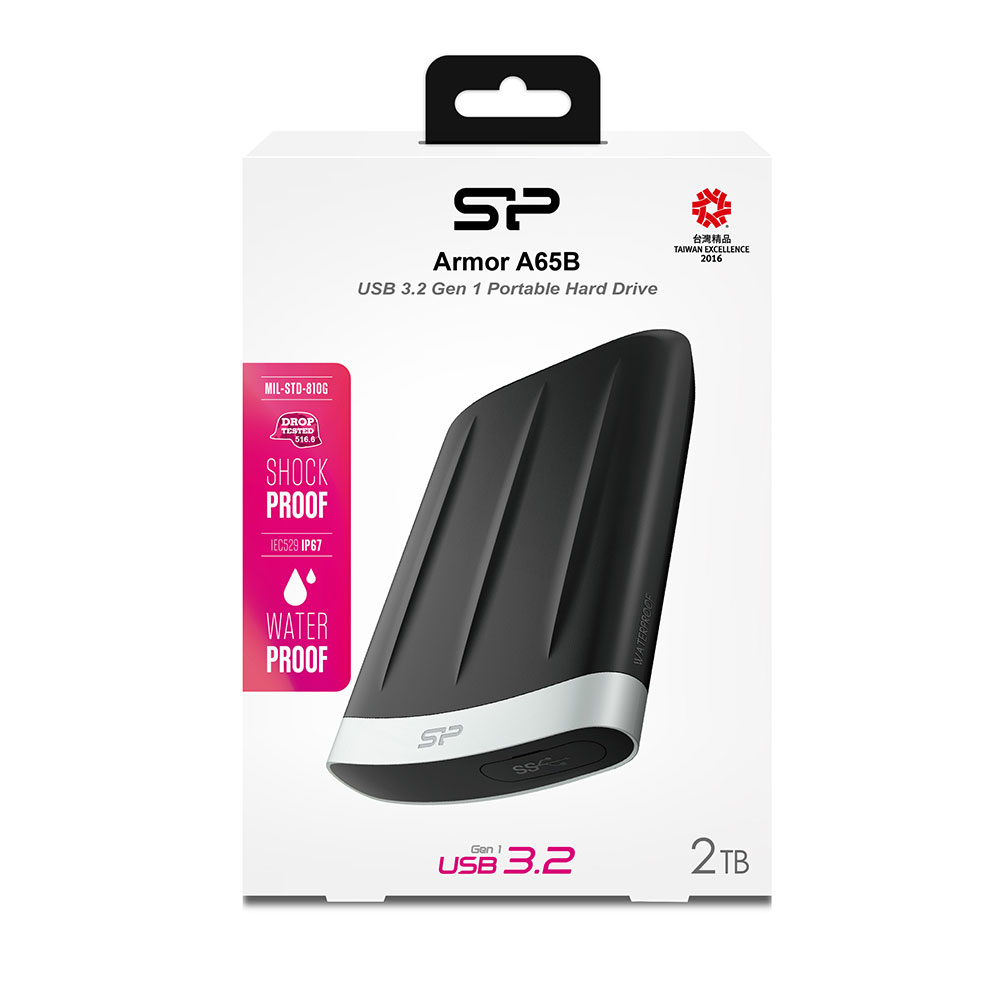 هارد اکسترنال سیلیکون پاور مدل A65B ظرفیت دو ترابایت