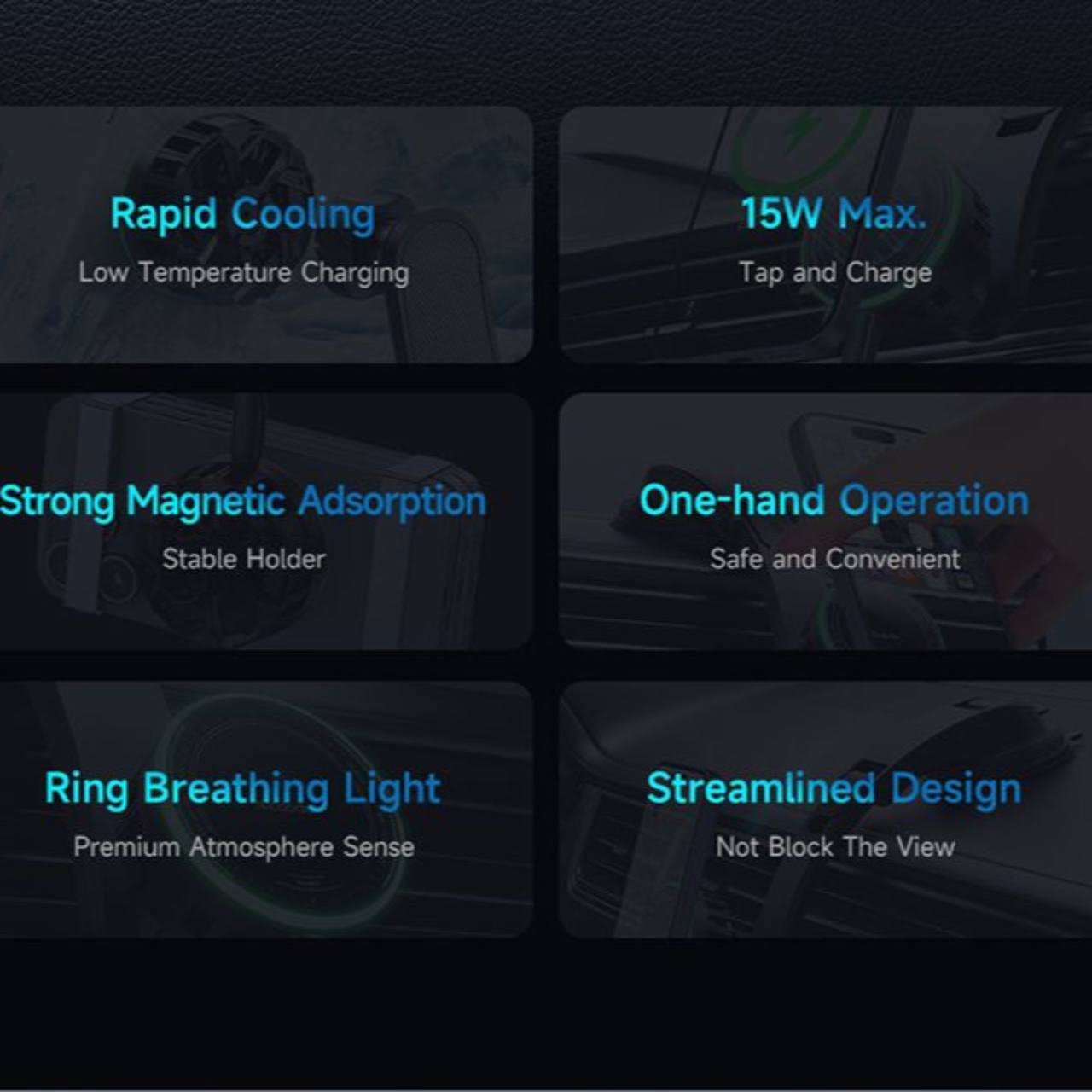 پایه نگهدارنده و شارژر بی سیم گوشی موبایل مک دودو مدل CH-5110