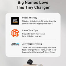 شارژر دیواری انکر مدل PowerPort III Nano-20W Fast Charger