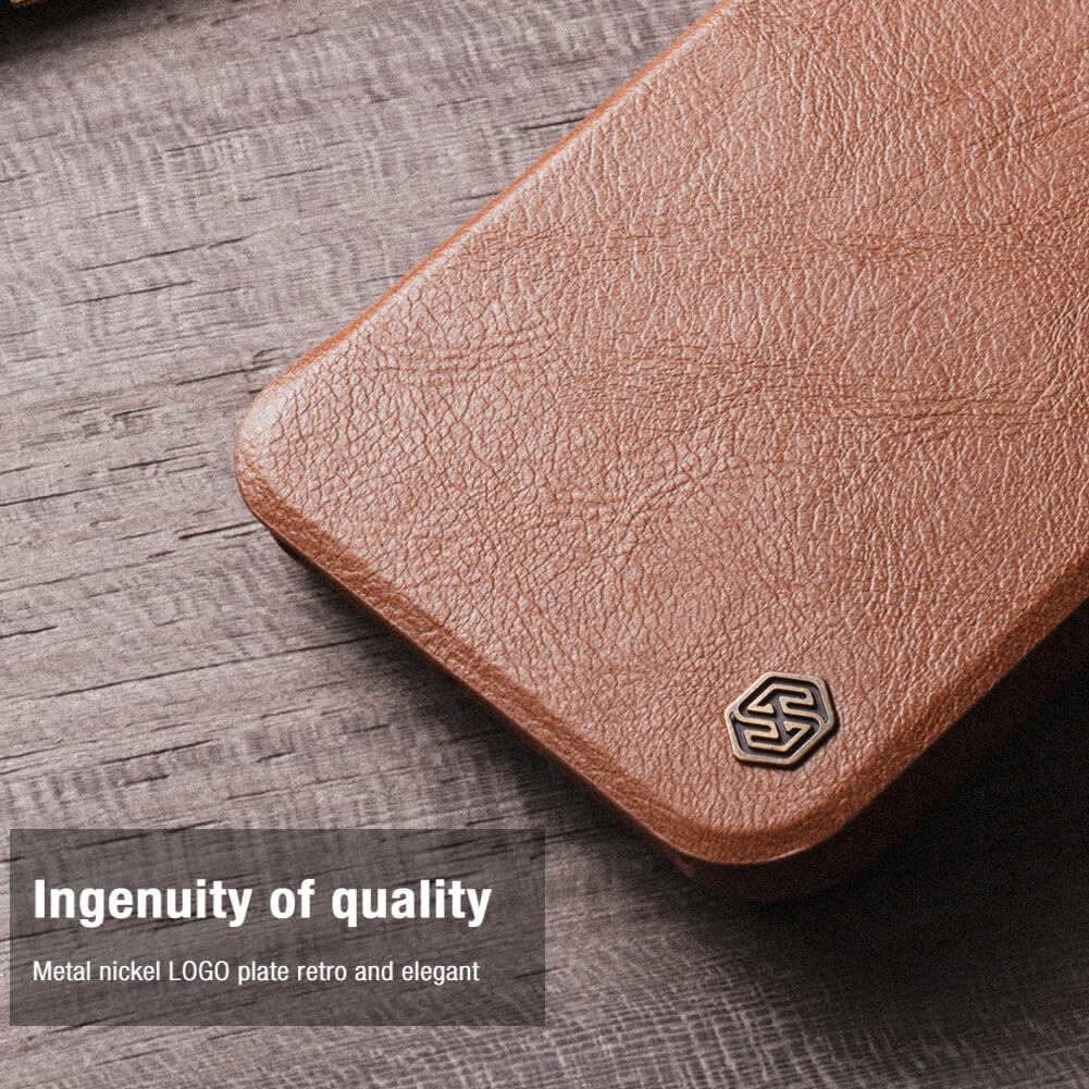 کیف کلاسوری نیلکین مدل Qin Pro Leather مناسب برای گوشی موبایل سامسونگ Galaxy S24 FE