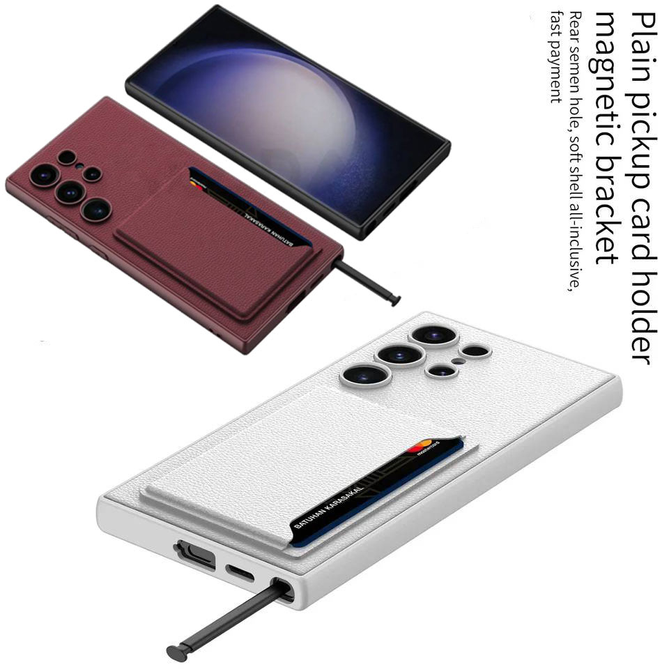 کاور اپیکوی مدل Pocket Leather مناسب برای گوشی موبایل سامسونگ Galaxy S24 Ultra