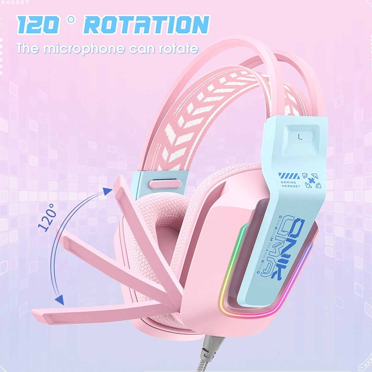 هدست گیمینگ اونیکوما مدل X13 RGB