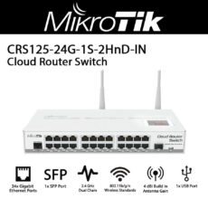 روتر میکروتیک مدل CR S125-24G-1S-2HnD-IN