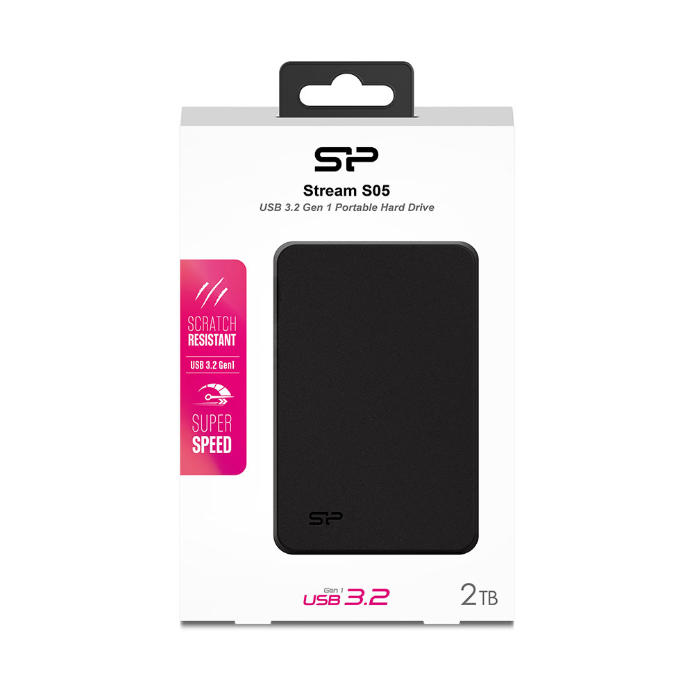 هارد اکسترنال سیلیکون پاور مدل Stream S05 ظرفیت دو ترابایت