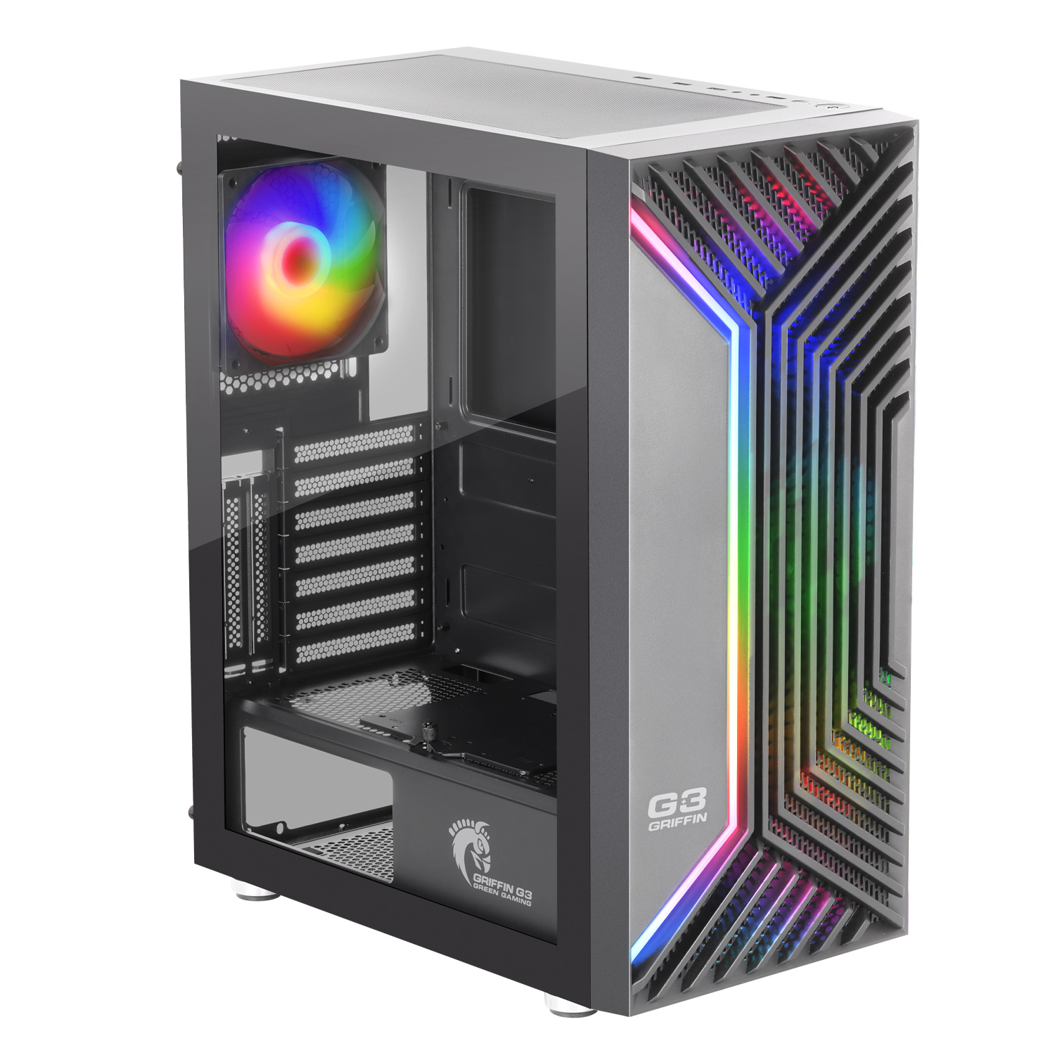 کیس کامپیوتر گرین مدل GRIFFIN G3 Plus