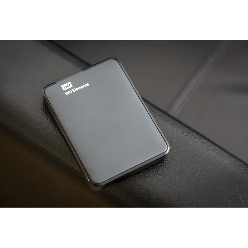 هارد اکسترنال وسترن دیجیتال مدل Elements ظرفیت یک ترابایت دارای رابط USB Type-A 3.2